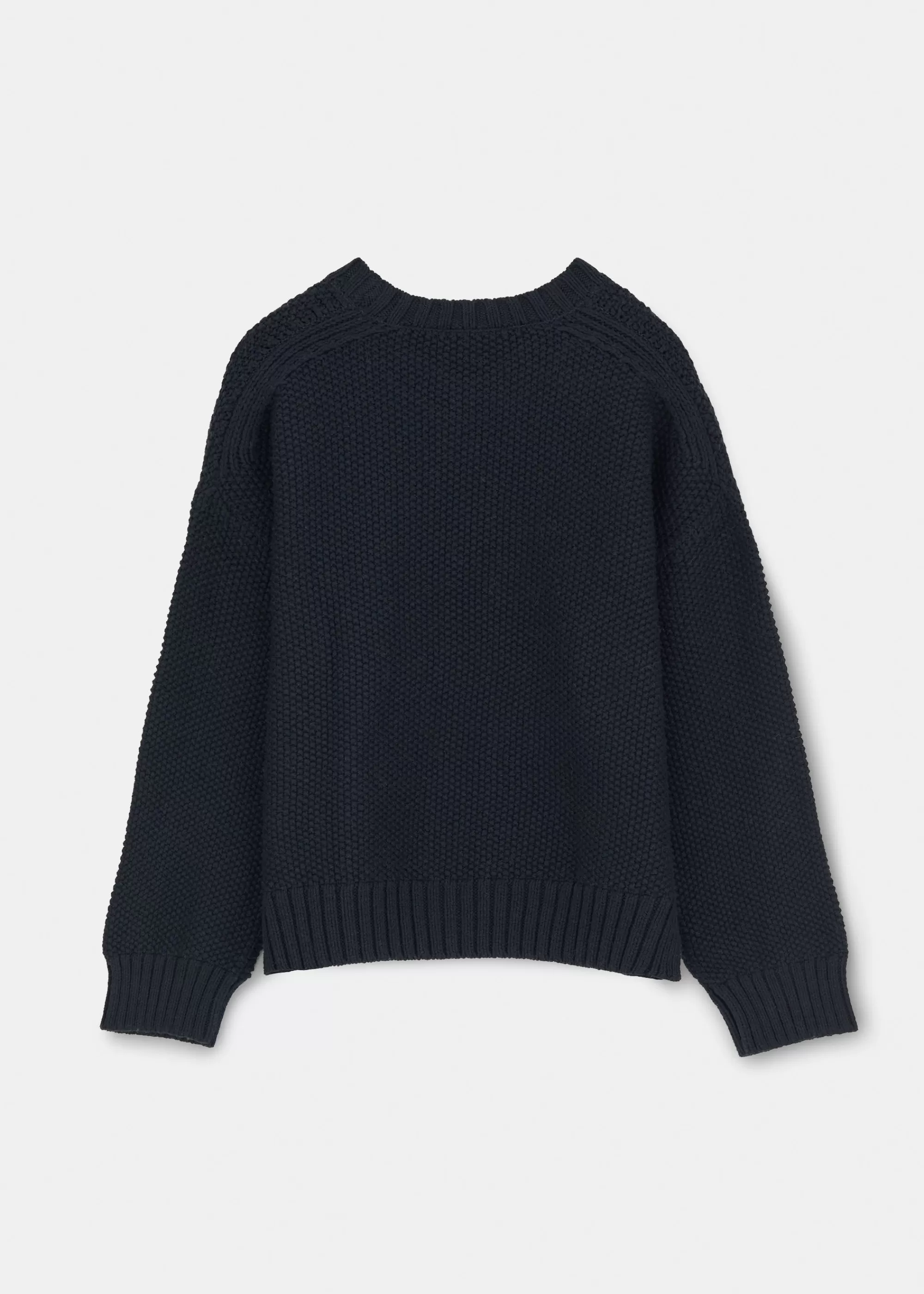 Strik<aiayu Vetla wool sweater Black Blue